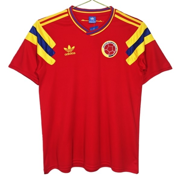 Colombia Bortedraktsett Retro 1990 Fotballdrakter Colombia Bortedraktsett Retro 1990 Fotballdrakter