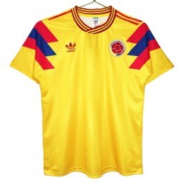 Colombia Hjemmedraktsett Retro 1990 Fotballdrakter