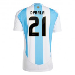 Copa América 2024 Argentina Dybala 21 Hjemmedrakt