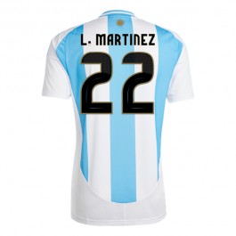 Copa América 2024 Argentina L.Martinez 22 Hjemmedrakt