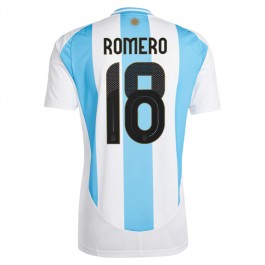 Copa América 2024 Argentina Romero 18 Hjemmedrakt