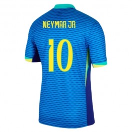 Copa América 2024 Brasil Neymar Jr 10 Bortedrakt Fotballdrakter