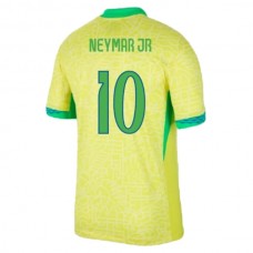 Copa América 2024 Brasil Neymar Jr 10 Hjemmedrakt Fotballdrakter
