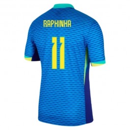 Copa América 2024 Brasil Raphinha 11 Bortedrakt Fotballdrakter