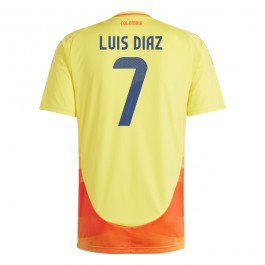 Copa América 2024 Colombia Luis Díaz 7 Hjemmedrakt