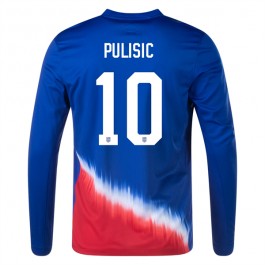 Copa América 2024 USA Pulisic 10 Bortedrakt L/S