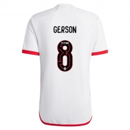 CR Flamengo Gerson 8 Bortedrakt 2024-2025 Fotballdrakter