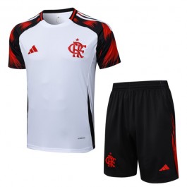 CR Flamengo Treningstrøye Dress 2025-26 - Shorts Hvit
