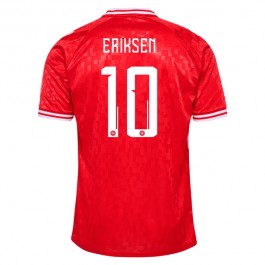 Danmark Eriksen 10 Hjemmedrakt 2024 Fotballdrakter