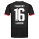 Eintracht Frankfurt Larsson 16 Bortedrakt 2024-2025 Fotballdrakter