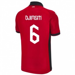 EM 2024 Albania Djimsiti 6 Hjemmedrakt Fotballdrakter