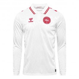 EM 2024 Danmark Bortedrakt L/S Fotballdrakter