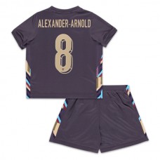 EM 2024 England Alexander-Arnold 8 Bortedrakt Barn Fotballdrakter
