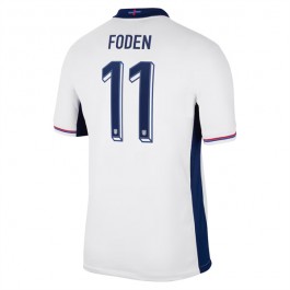 EM 2024 England Foden 11 Hjemmedrakt Fotballdrakter