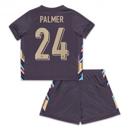 EM 2024 England Palmer 24 Bortedrakt Barn Fotballdrakter