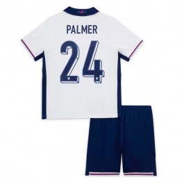 EM 2024 England Palmer 24 Hjemmedrakt Barn Fotballdrakter