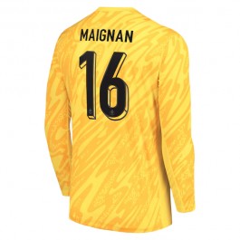 EM 2024 Frankrike Maignan 16 Keeper Hjemmedrakt L/S Fotballdrakter