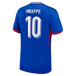 EM 2024 Frankrike Mbappé 10 Hjemmedrakt