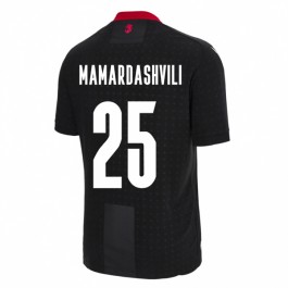 EM 2024 Georgia Mamardashvili 25 Bortedrakt Fotballdrakter