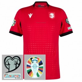 EM 2024 Georgia Tredjedrakt Fotballdrakter Patch