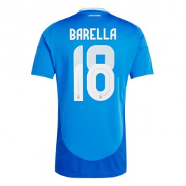 EM 2024 Italia Barella 18 Hjemmedrakt