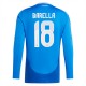 EM 2024 Italia Barella 18 Hjemmedrakt L/S Fotballdrakter
