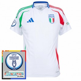 EM 2024 Italia Bortedrakt Fotballdrakter Patch
