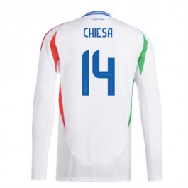 EM 2024 Italia Chiesa 14 Bortedrakt L/S Fotballdrakter