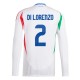 EM 2024 Italia Di Lorenzo 2 Bortedrakt L/S Fotballdrakter