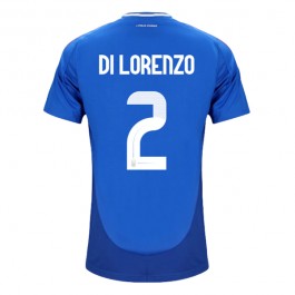 EM 2024 Italia Di Lorenzo 2 Hjemmedrakt Fotballdrakter