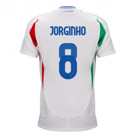 EM 2024 Italia Jorginho 8 Bortedrakt Fotballdrakter