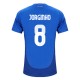 EM 2024 Italia Jorginho 8 Hjemmedrakt Fotballdrakter