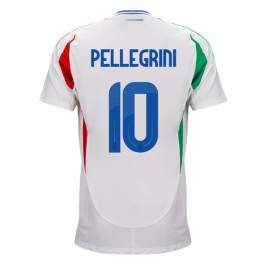 EM 2024 Italia Pellegrini 10 Bortedrakt Fotballdrakter