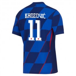 EM 2024 Kroatia Brozović 11 Bortedrakt Fotballdrakter