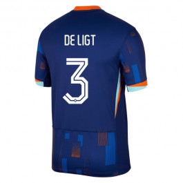 EM 2024 Nederland De Ligt 3 Bortedrakt Fotballdrakter