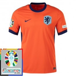 EM 2024 Nederland Hjemmedrakt Fotballdrakter Patch