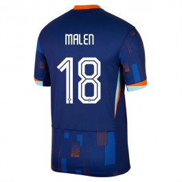 EM 2024 Nederland Malen 18 Bortedrakt Fotballdrakter