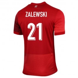 EM 2024 Polen Zalewski 21 Bortedrakt Fotballdrakter