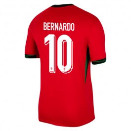 EM 2024 Portugal Bernardo 10 Hjemmedrakt Fotballdrakter