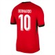 EM 2024 Portugal Bernardo 10 Hjemmedrakt Fotballdrakter