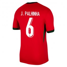 EM 2024 Portugal J.Palhinha 6 Hjemmedrakt Fotballdrakter