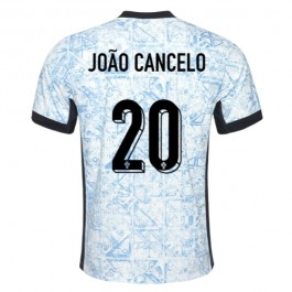 EM 2024 Portugal Joao Cancelo 20 Bortedrakt Fotballdrakter