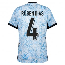 EM 2024 Portugal Rúben Dias 4 Bortedrakt Fotballdrakter