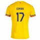 EM 2024 Romania Coman 17 Hjemmedrakt Fotballdrakter