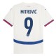 EM 2024 Serbia Mitrović 9 Bortedrakt Fotballdrakter