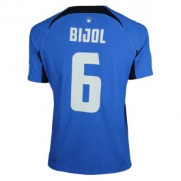 EM 2024 Slovenia Bijol 6 Bortedrakt Fotballdrakter