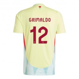 EM 2024 Spania Grimaldo 12 Bortedrakt Fotballdrakter