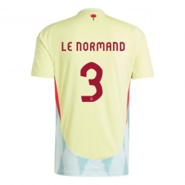 EM 2024 Spania Le Normand 3 Bortedrakt Fotballdrakter