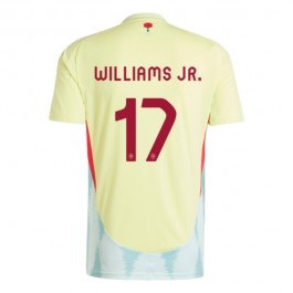 EM 2024 Spania Williams Jr. 17 Bortedrakt Fotballdrakter