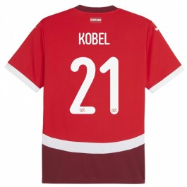 EM 2024 Sveits Kobel 21 Hjemmedrakt Fotballdrakter